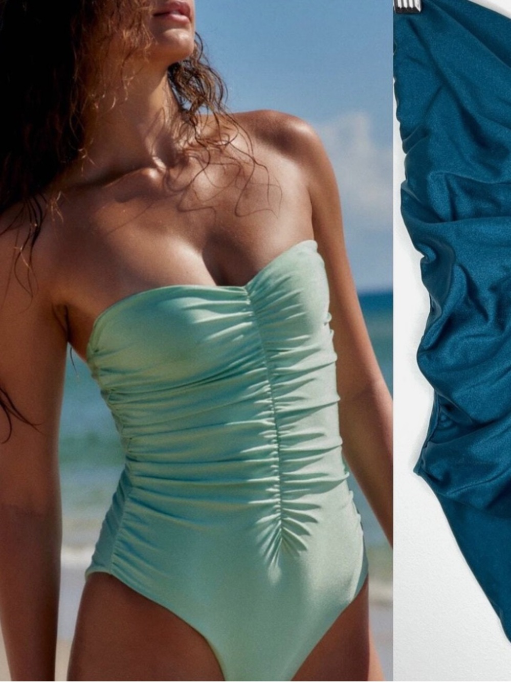 JADE Swim Indigo Sheen One-Piece - Picture 2 of 8
